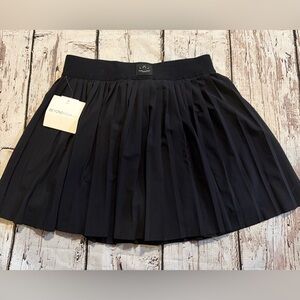 Beyond Yoga Dark Pleated Mini Skort NWT